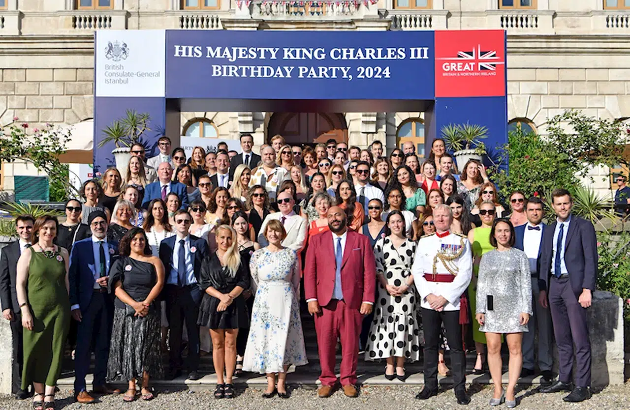 İstanbul-Birleşik Krallık Kralı III. Charles'ın doğum günü İstanbul'da kutlandı