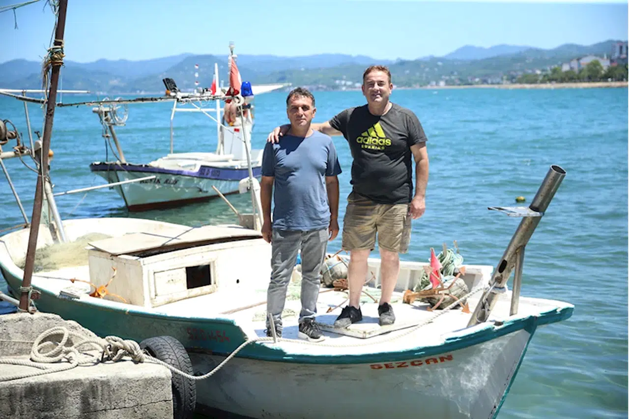 Ordu'da denizde çıkan hortumun içinden geçen balıkçılar o anları anlattı