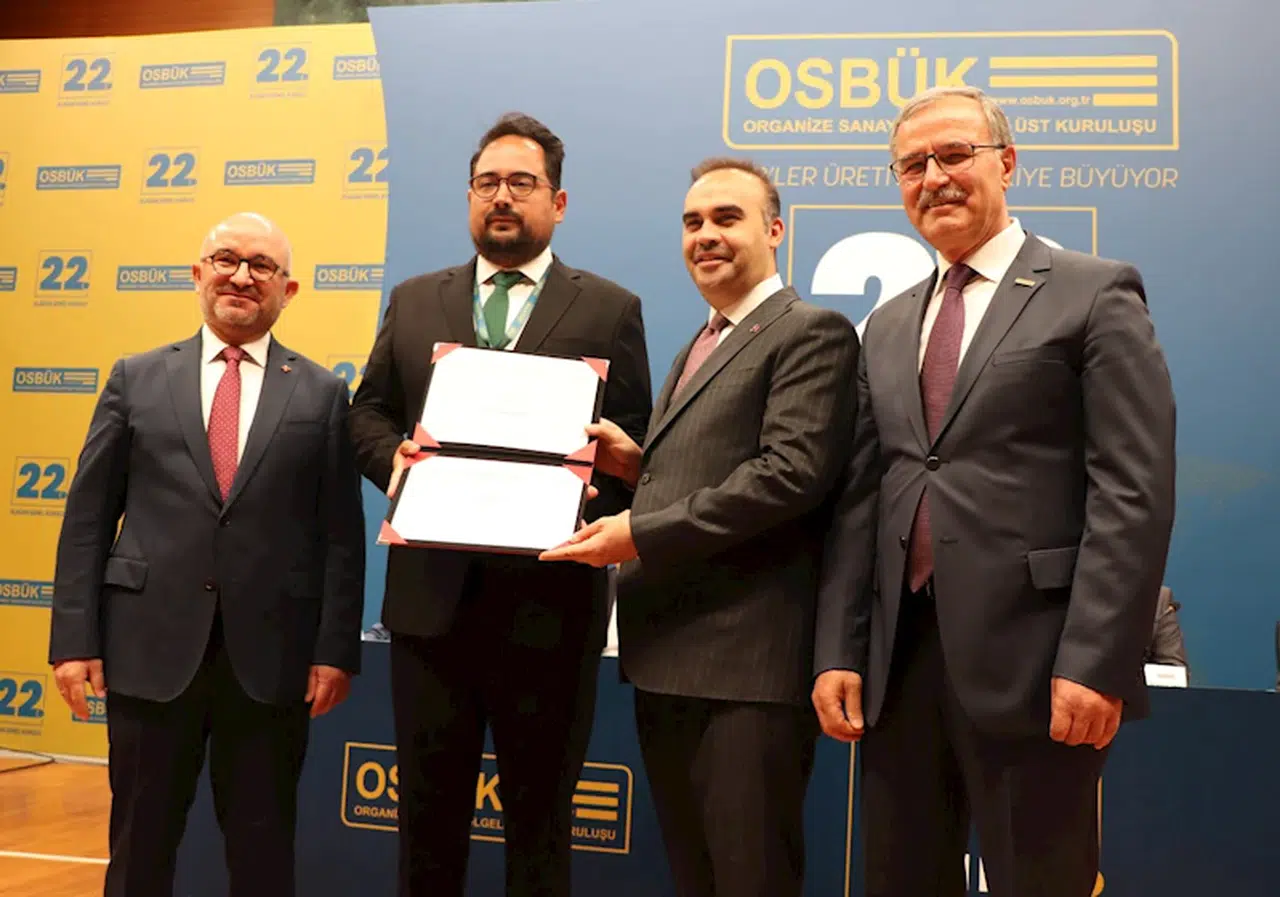 'Su Verimliliği Yönetim Sistemi Belgesi' alan ilk OSB oldu