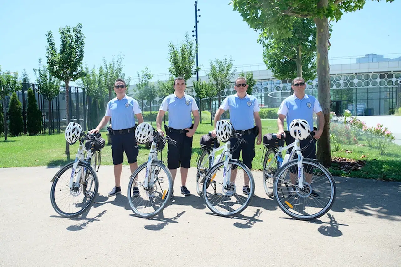 Bisikletli 'Martı' timi görevde