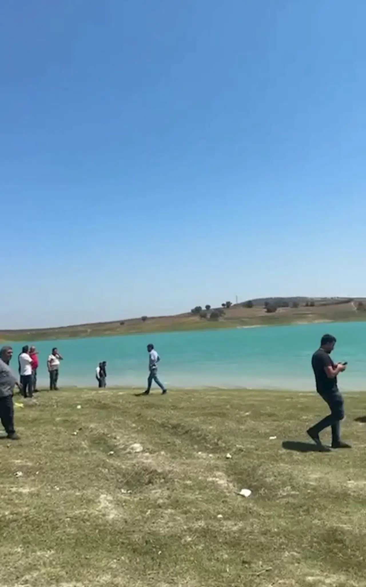 Tarsus'ta baraj gölüne girip boğuldu