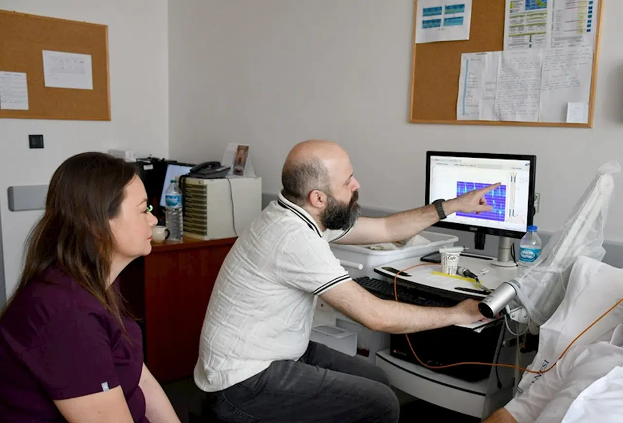 Trabzon'da yutma güçlüğü çeken hasta sağlığına kavuştu