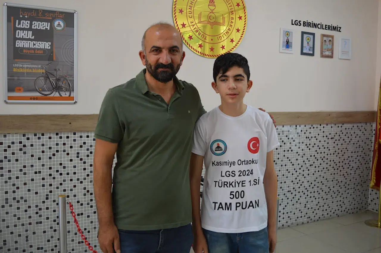 LGS’de 500 tam puan alan Cıvan: Planlı ve programlı çalışıp, okulumu ve ailemi gururlandırdım