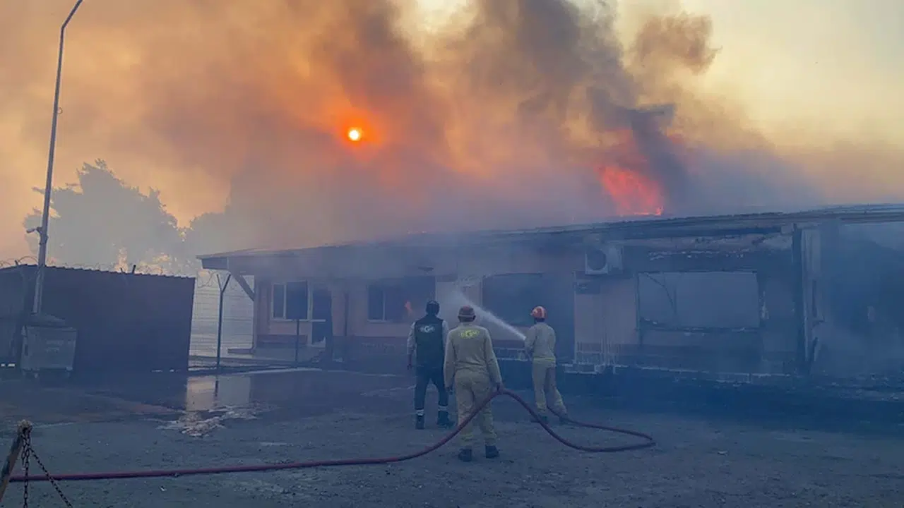 Çanakkale'de yangın/ Ek fotoğraflar