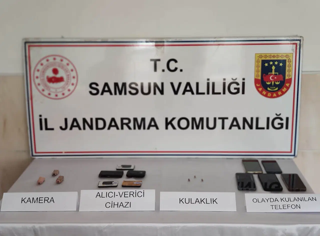 Samsun'da ehliyet sınavında usulsüzlük yapan 6 kişi yakalandı