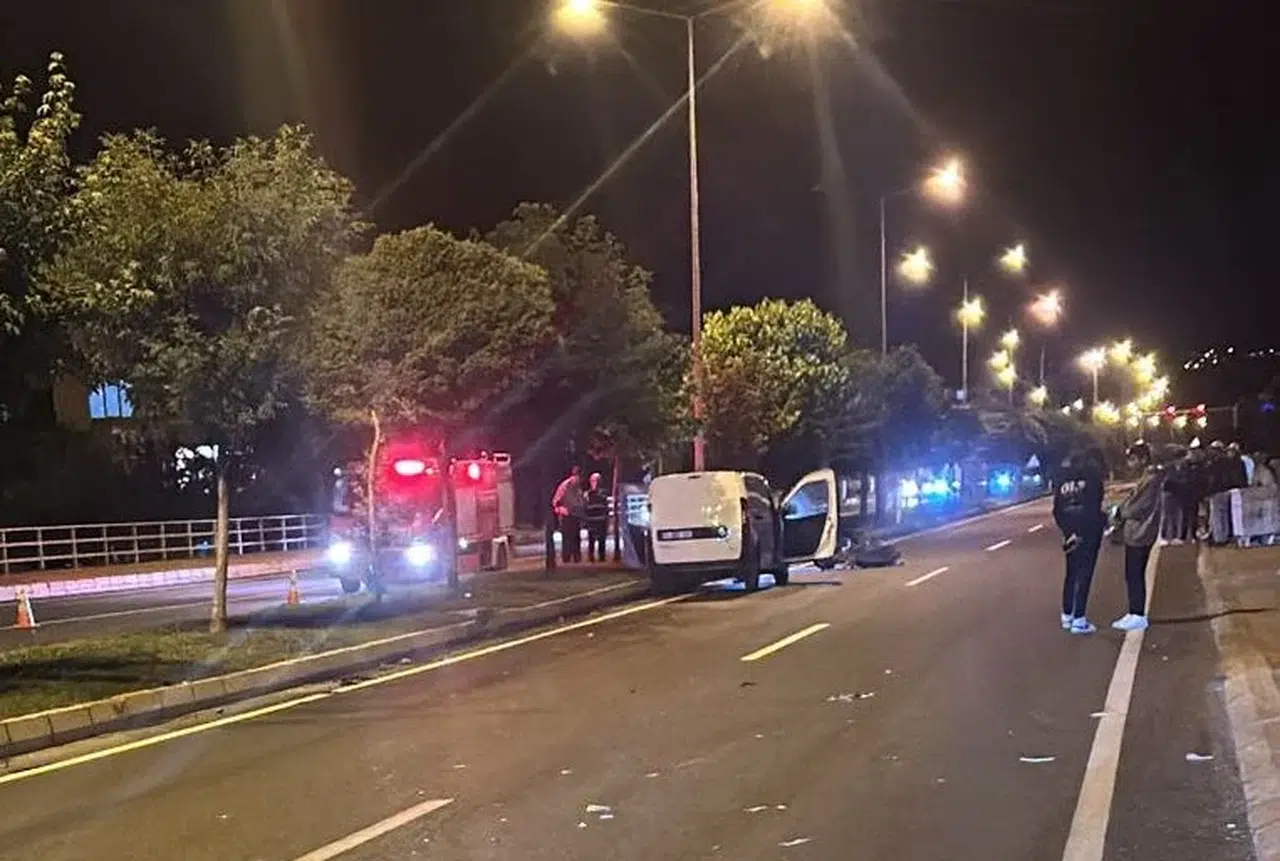 Gümüşhane'de hafif ticari araç ile çarpışan motosikletin sürücüsü öldü