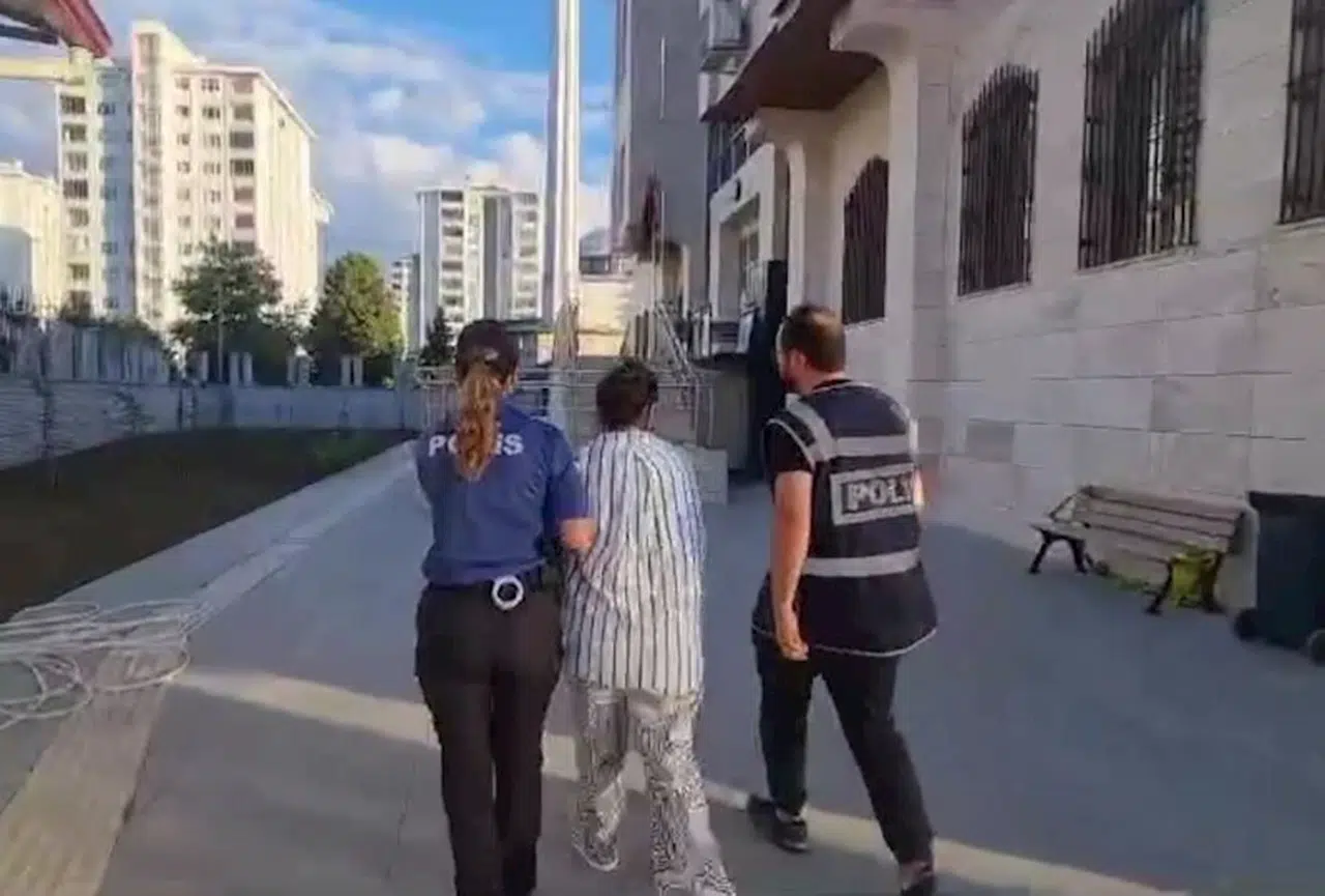 5 'ikametten hırsızlık' suçundan 17 yıl hapisle aranan kadın, yakalandı
