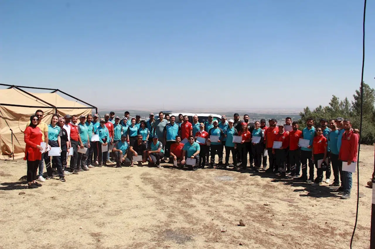 Kilis’te, UMKE tatbikatı