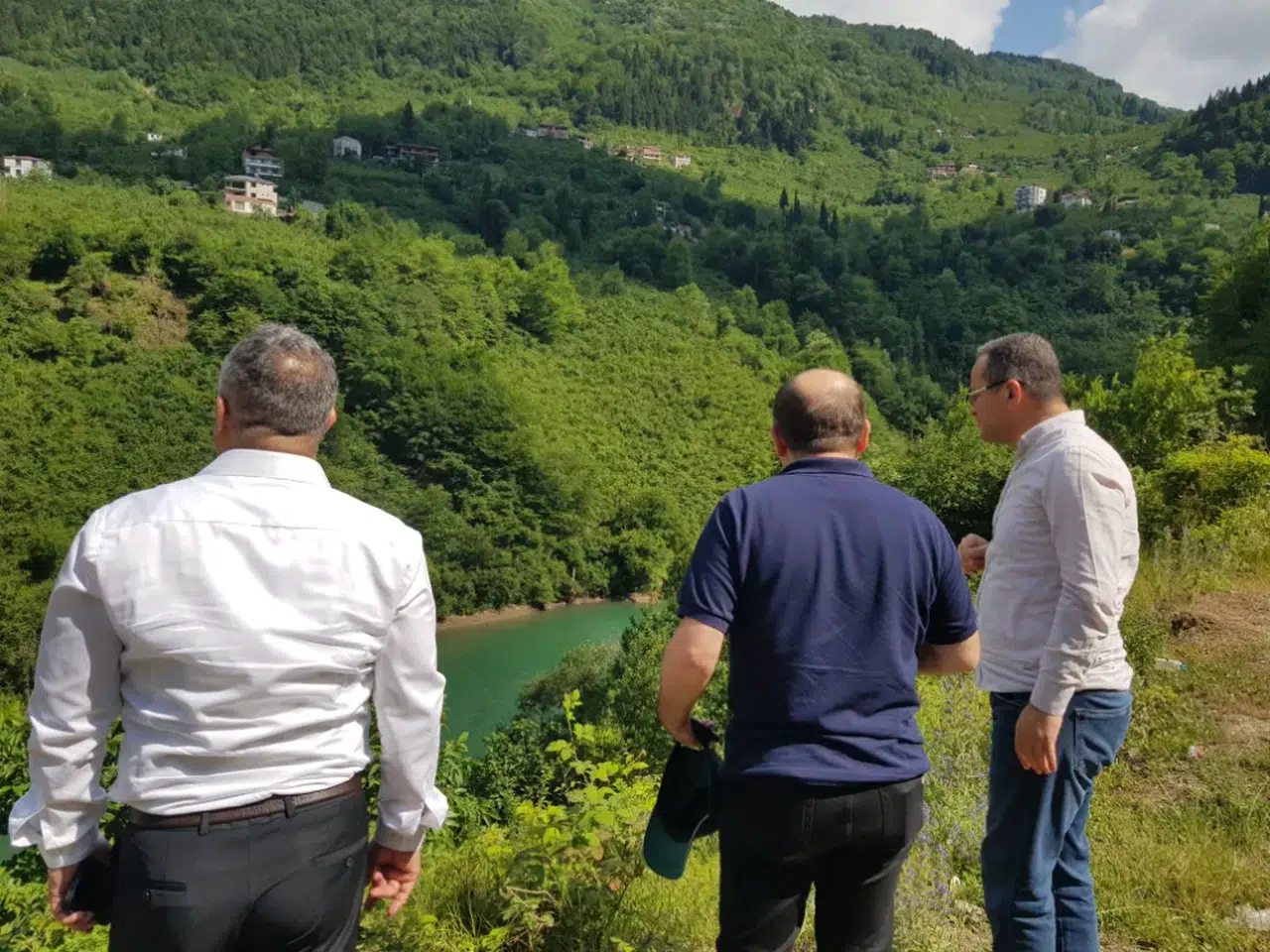 Trabzon'un Akçaabat, Maçka ve Yomra İlçelerindeki Projeler Yerinde İncelendi
