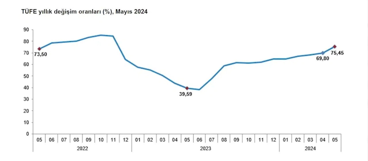 TÜİK: Mayıs ayı enflasyonu yüzde 3,37 oldu