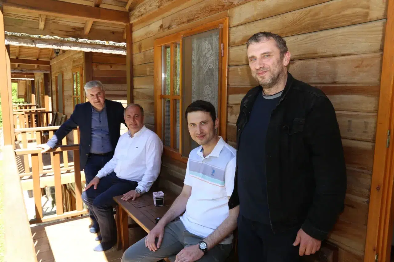 Mençuna Konakları'nda Protokol İncelemesi