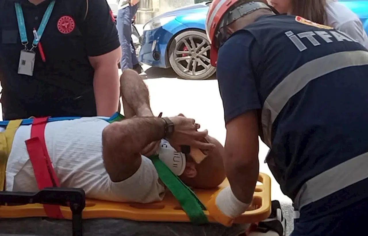 Birlikte olduğu kadının, dini nikahla yaşadığı kişiden kaçarken 3'üncü kat balkonundan atladı