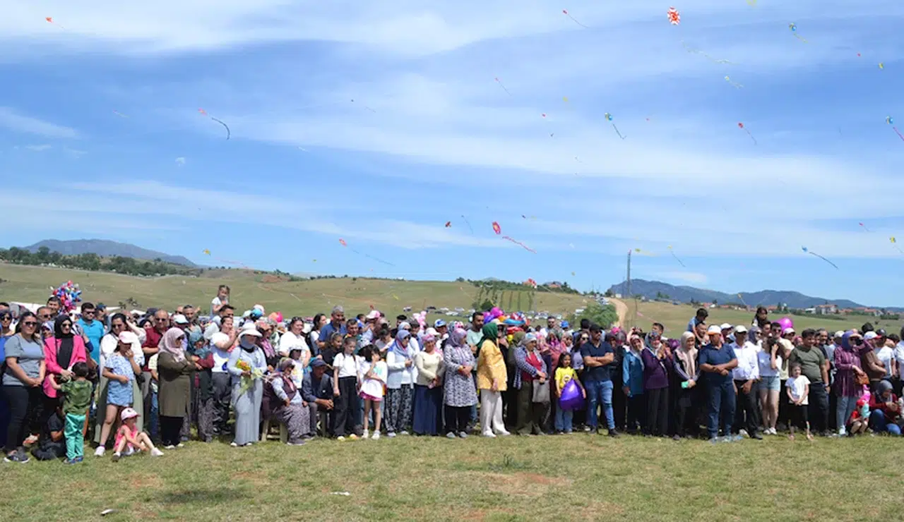 Eğirdir'de Uçurtma Şenliği yapıldı