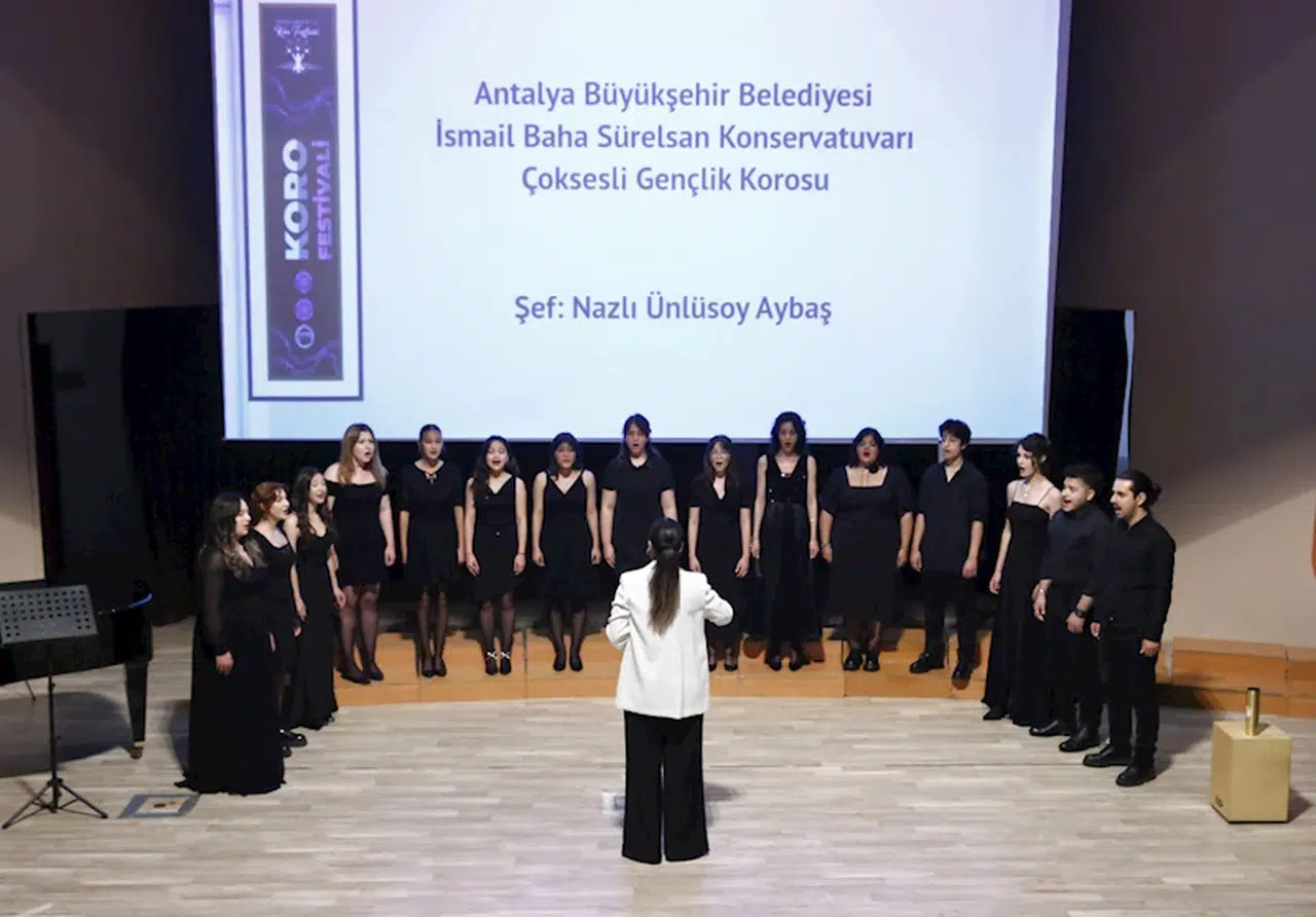 Antalya'da 1. Koro Festivali rüzgarı