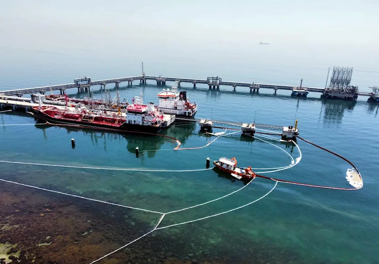 Tekirdağ'da denize 12 bin litre mazot sızdı; 12,6 milyon lira ceza