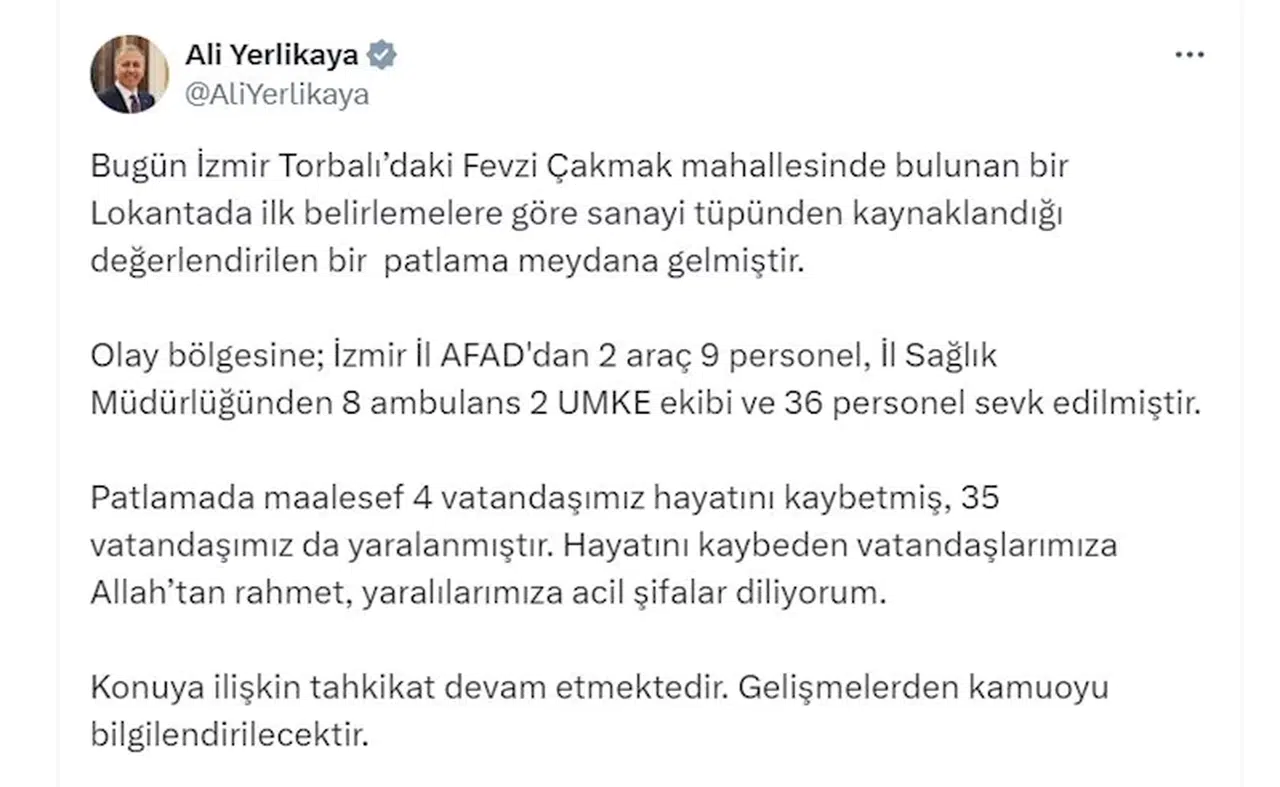 İzmir'de şırdancıda patlama: 4 ölü, 35 yaralı (4)