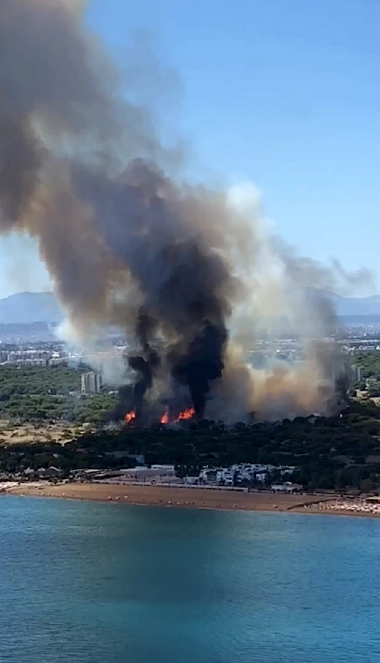 Antalya'da orman yangını 
