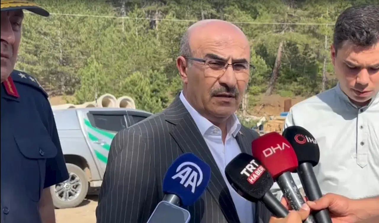 Bursa'da orman yangını; karadan ve havadan müdahale ediliyor (4)