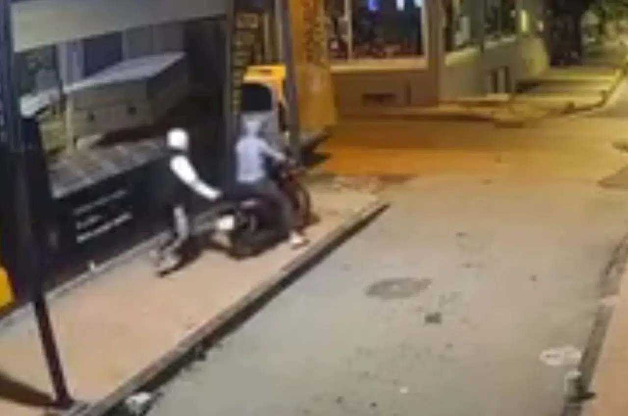 Ordu'da motosiklet hırsızlığı kamerada