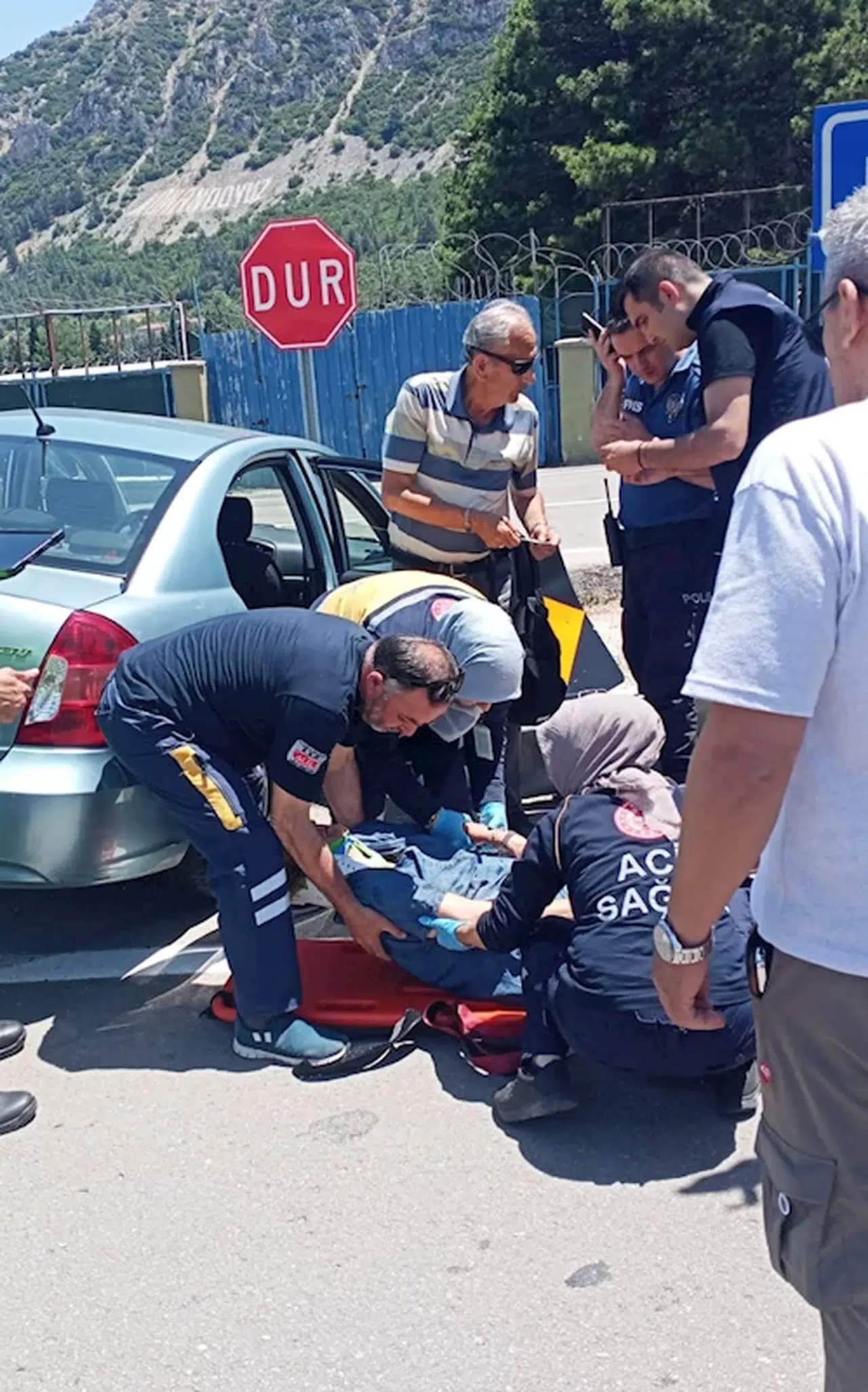 Eğirdir'de kaza: 1 yaralı