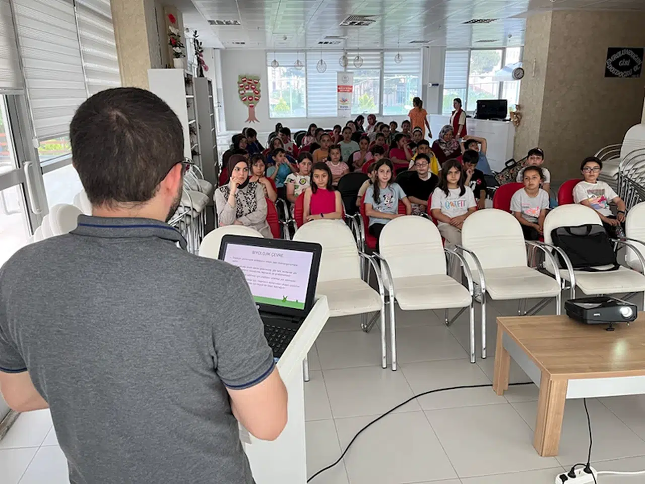 Bafra Gençlik Merkezi'nde "5 Haziran Dünya Çevre Günü" etkinliği yapıldı