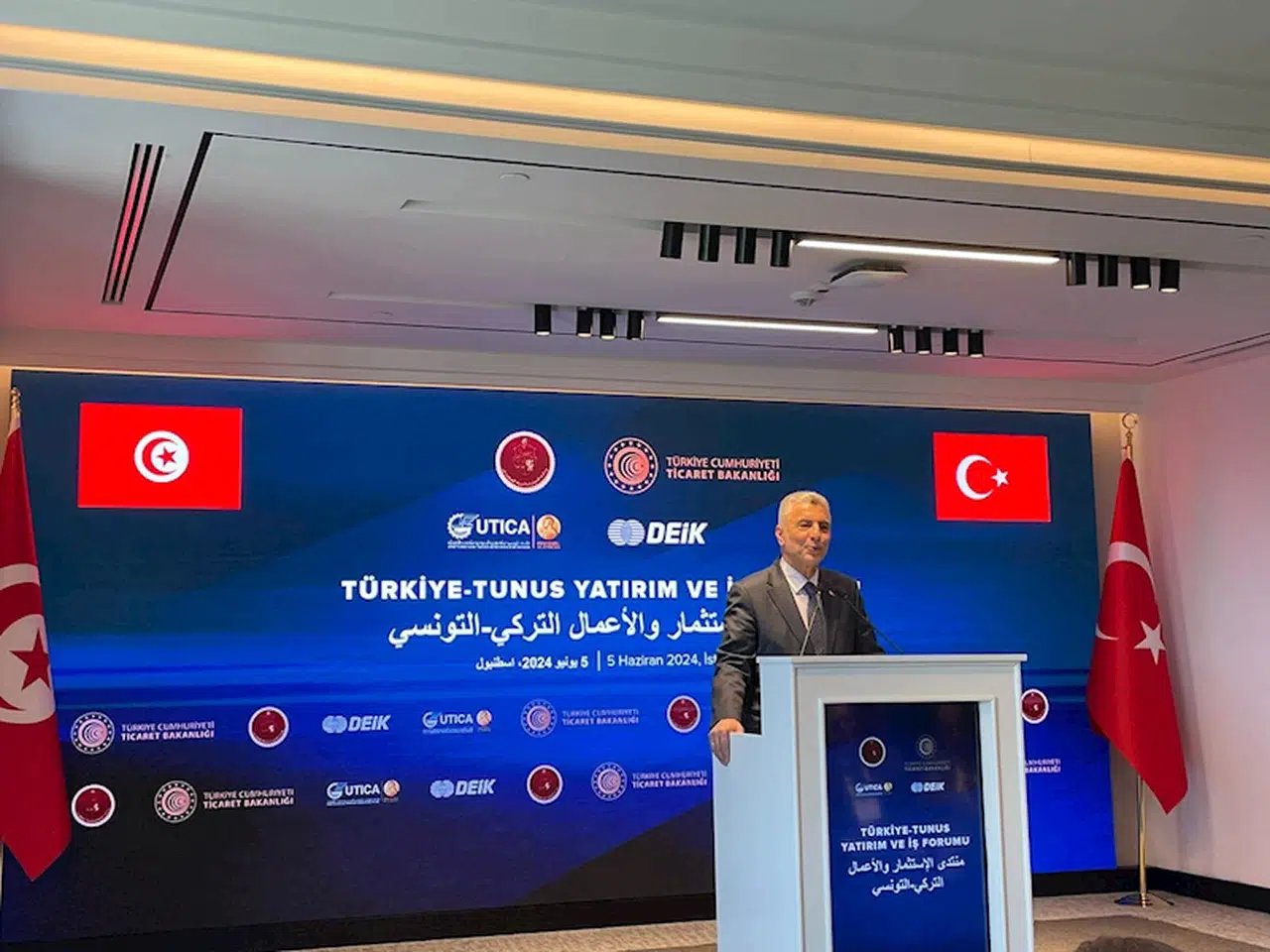 İstanbul - Bakan Bolat: Tunus ile ticaret ve yatırım rakamlarını yükseltmeye kararlıyız