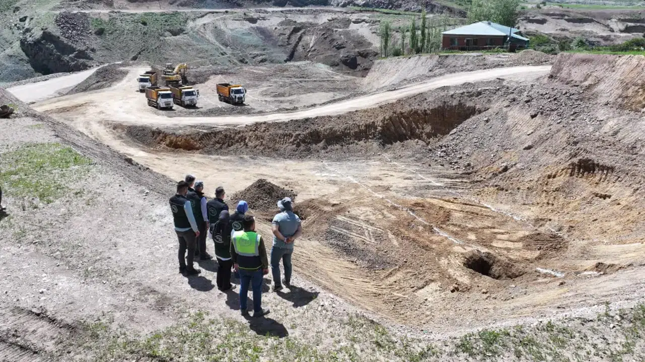Gümüşhane Çamur Barajı'nda Çalışmalar Tüm Hızıyla Devam Ediyor