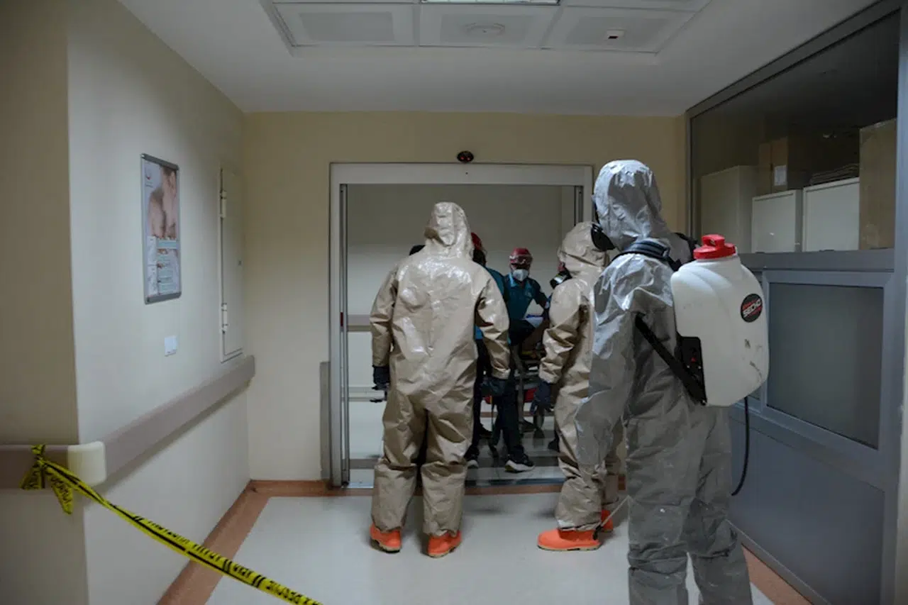 Hastanede Afet Planı Tatbikatı gerçekleştirildi