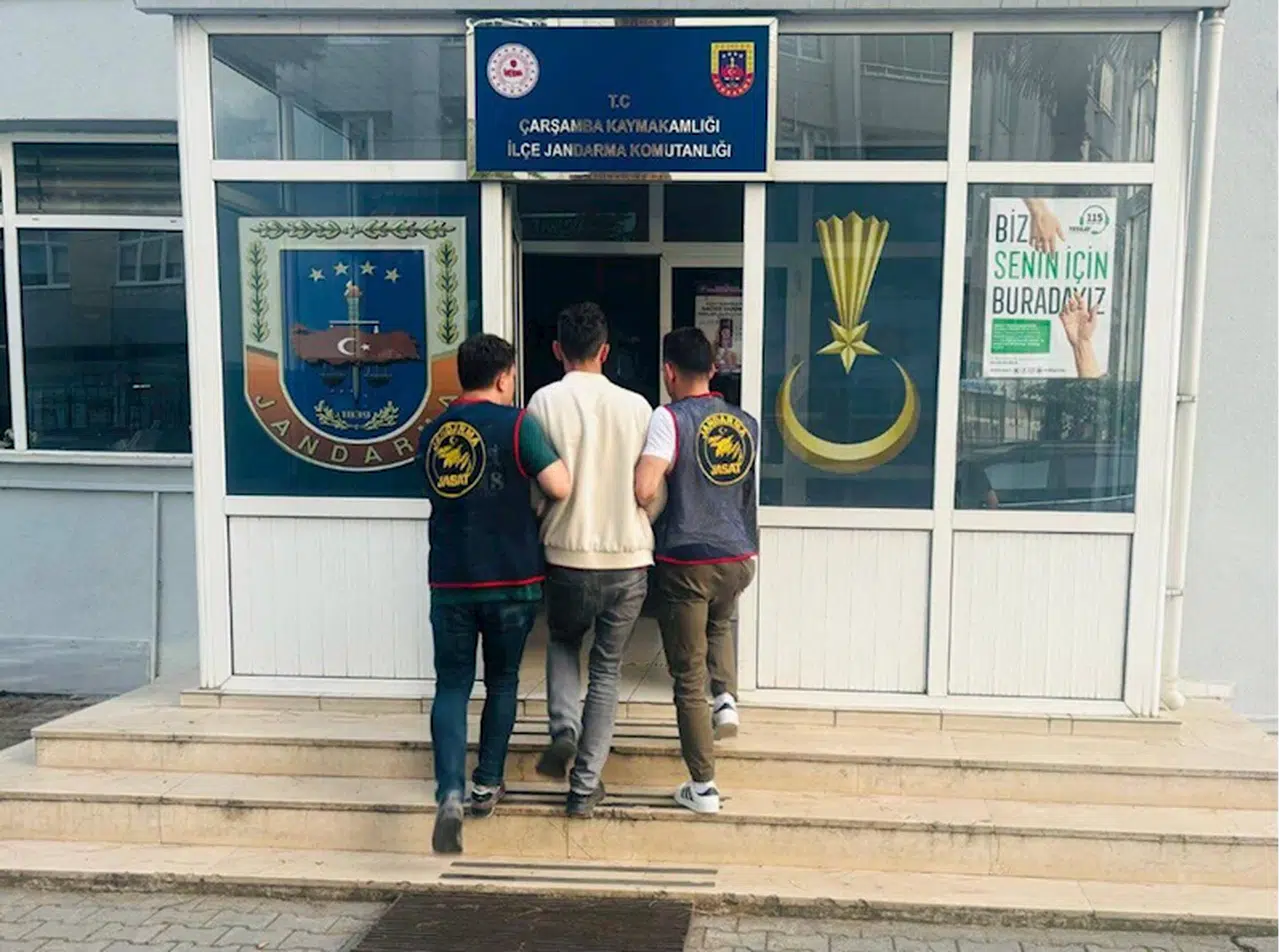 Samsun'da 11 yıl 2 ay kesinleşmiş hapis cezası bulunan kişi yakalandı