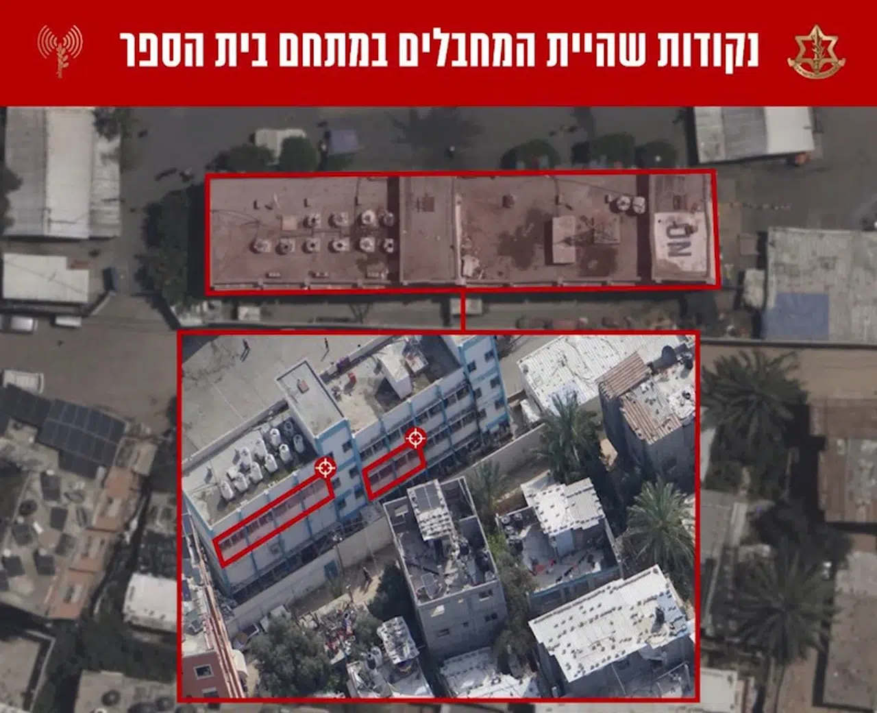 İsrail, UNRWA okulunu vurdu: Ölü ve yaralılar var