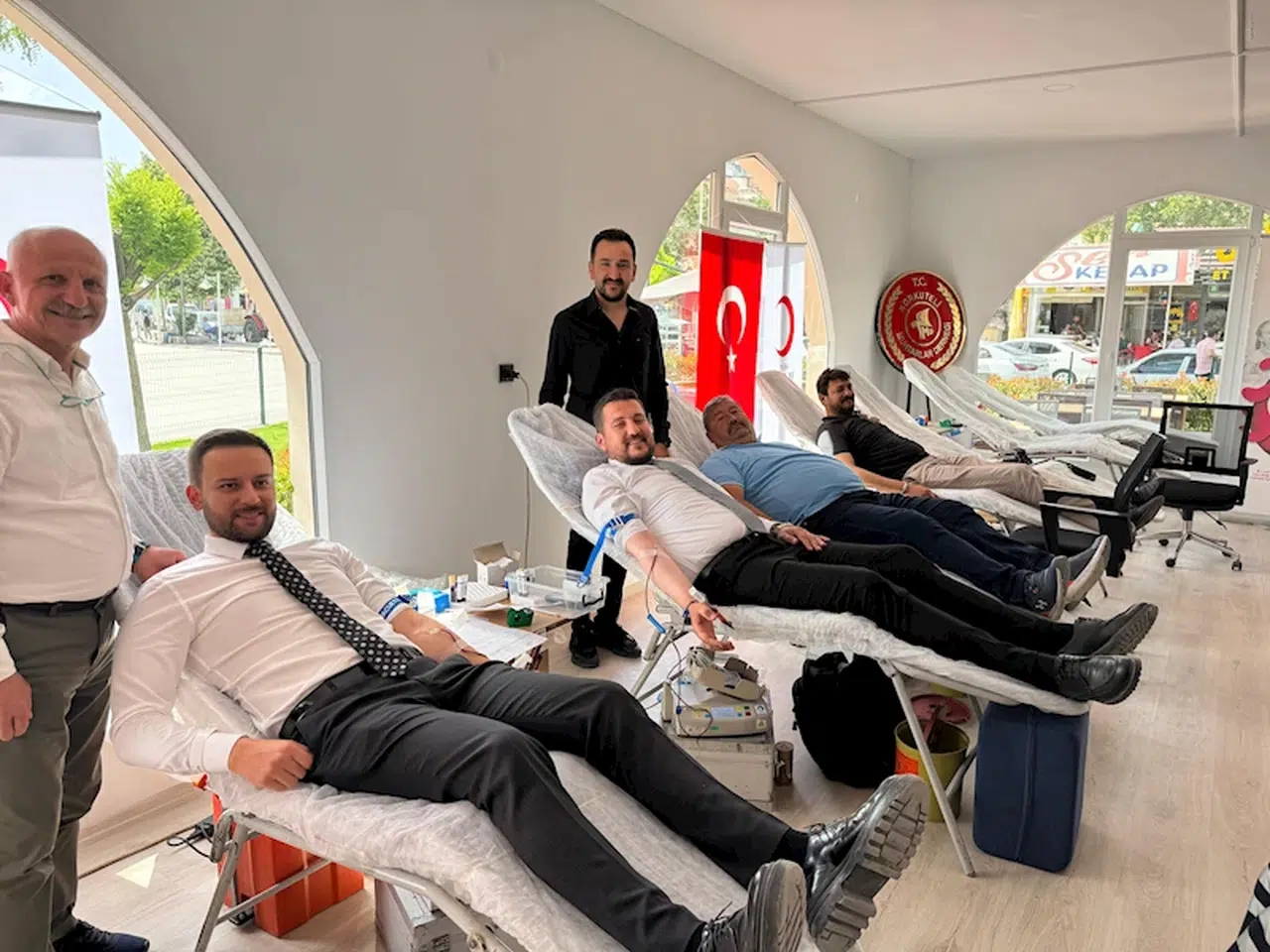 Korkuteli'de kan bağış kampanyası