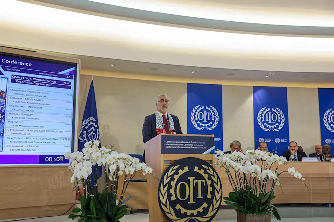 Bakan Işıkhan, Uluslararası Çalışma Konferansının Filistin Özel Oturumu'nda konuştu