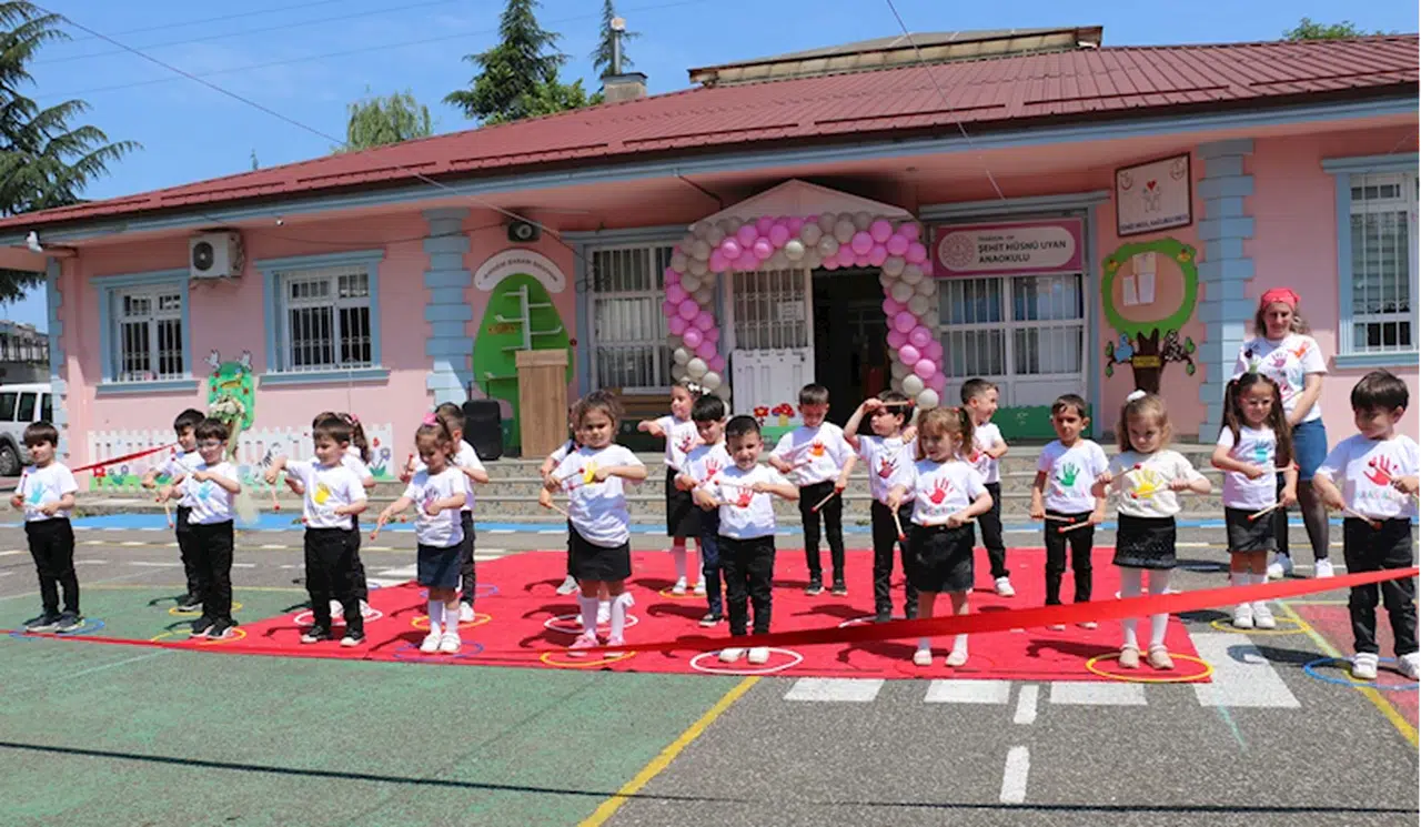 Şehit Hüsnü Uyan Anaokulu'nda yıl sonu gösterisi düzenlendi