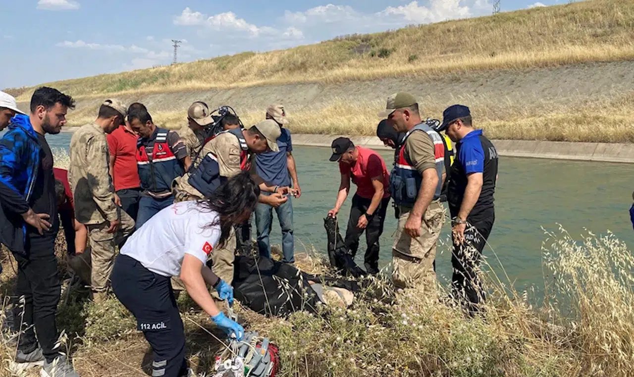 Sulama kanalına giren Suriyeli tarım işçisi boğuldu
