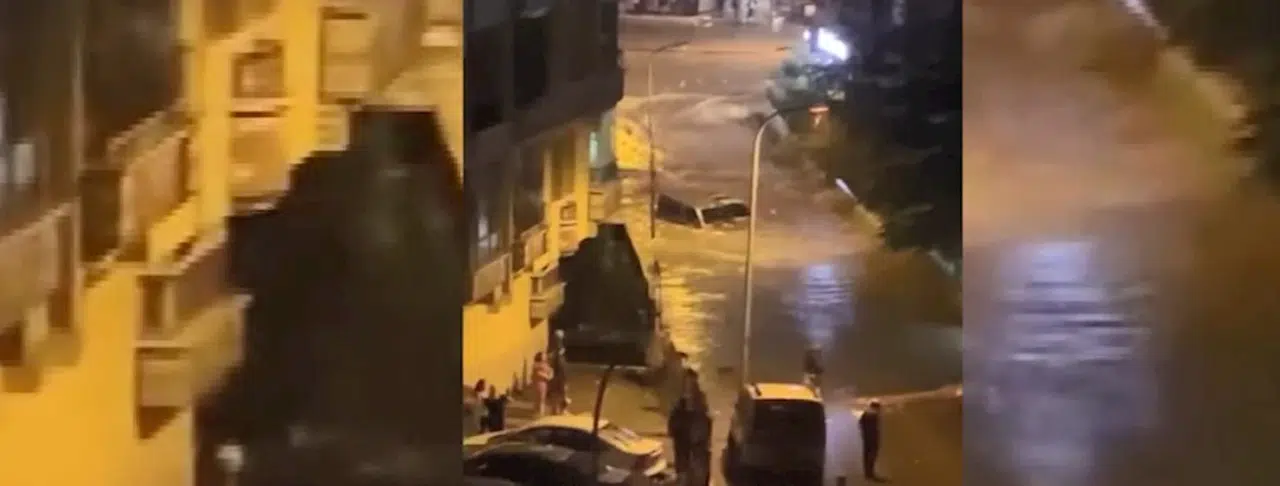 Ankara'da sağanak; cadde ve sokaklar göle döndü, ev ve iş yerlerini su bastı