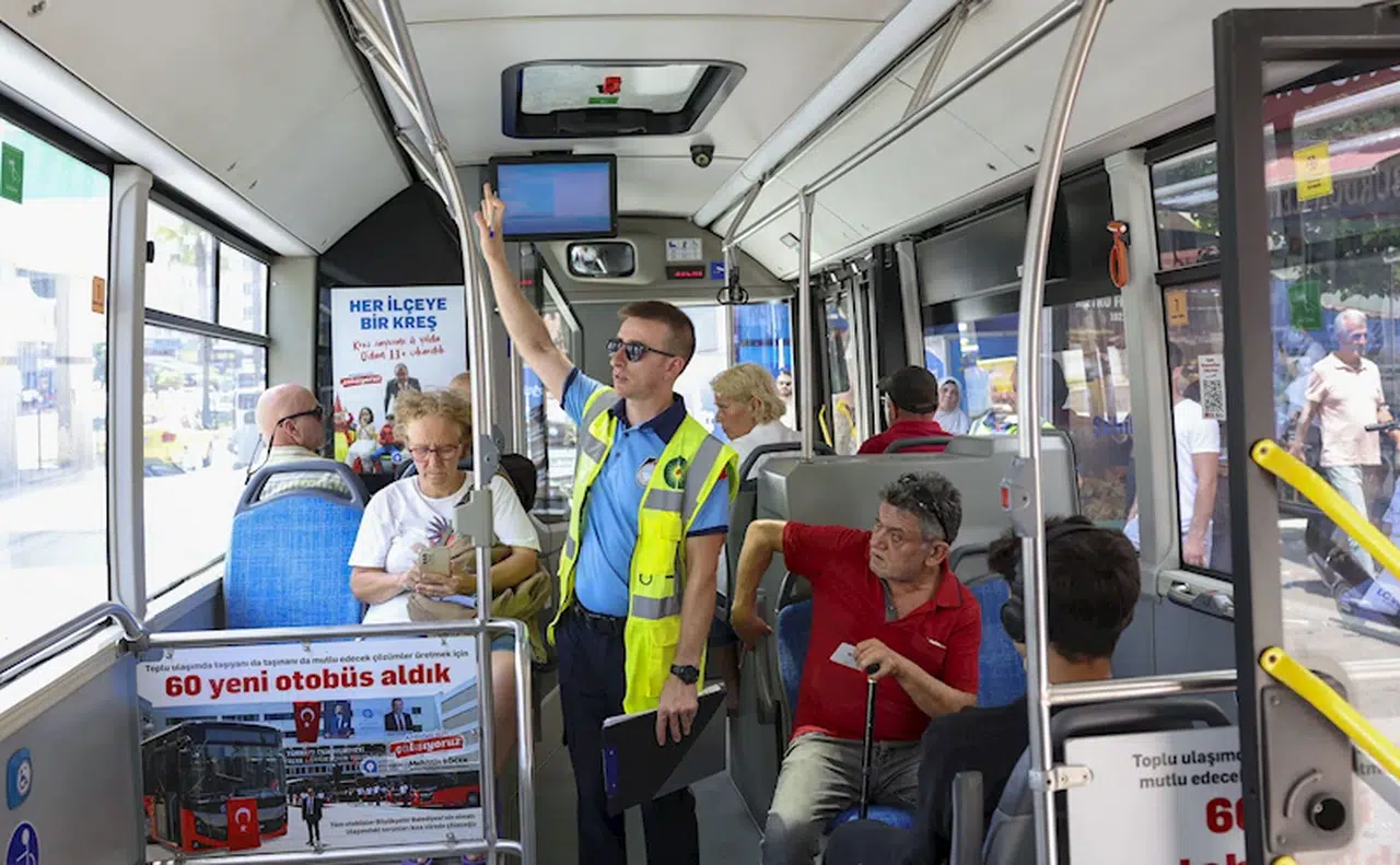 Büyükşehir'den halk otobüslerine klima denetimi