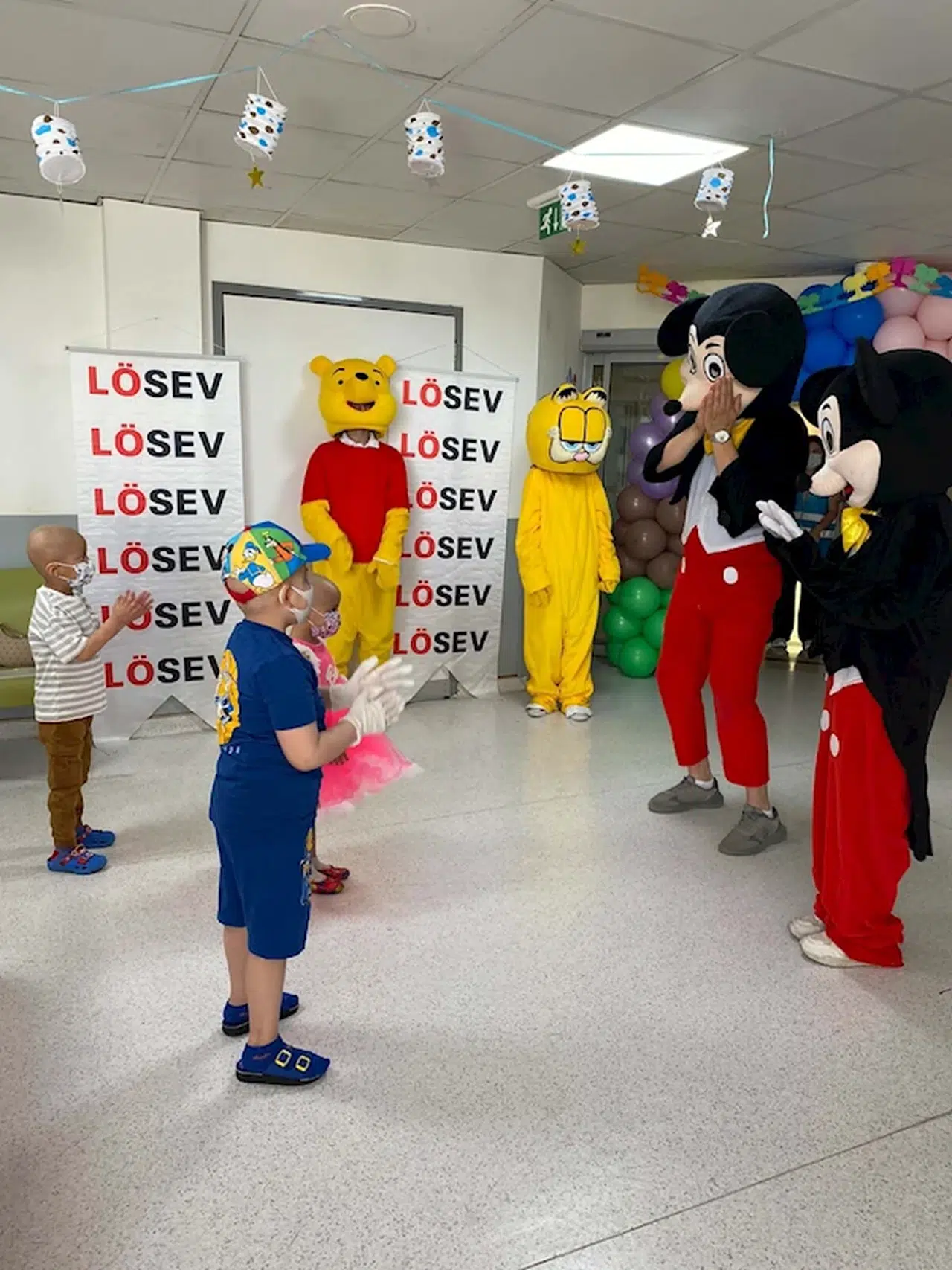 EÜ'de hasta çocuklar için etkinlik