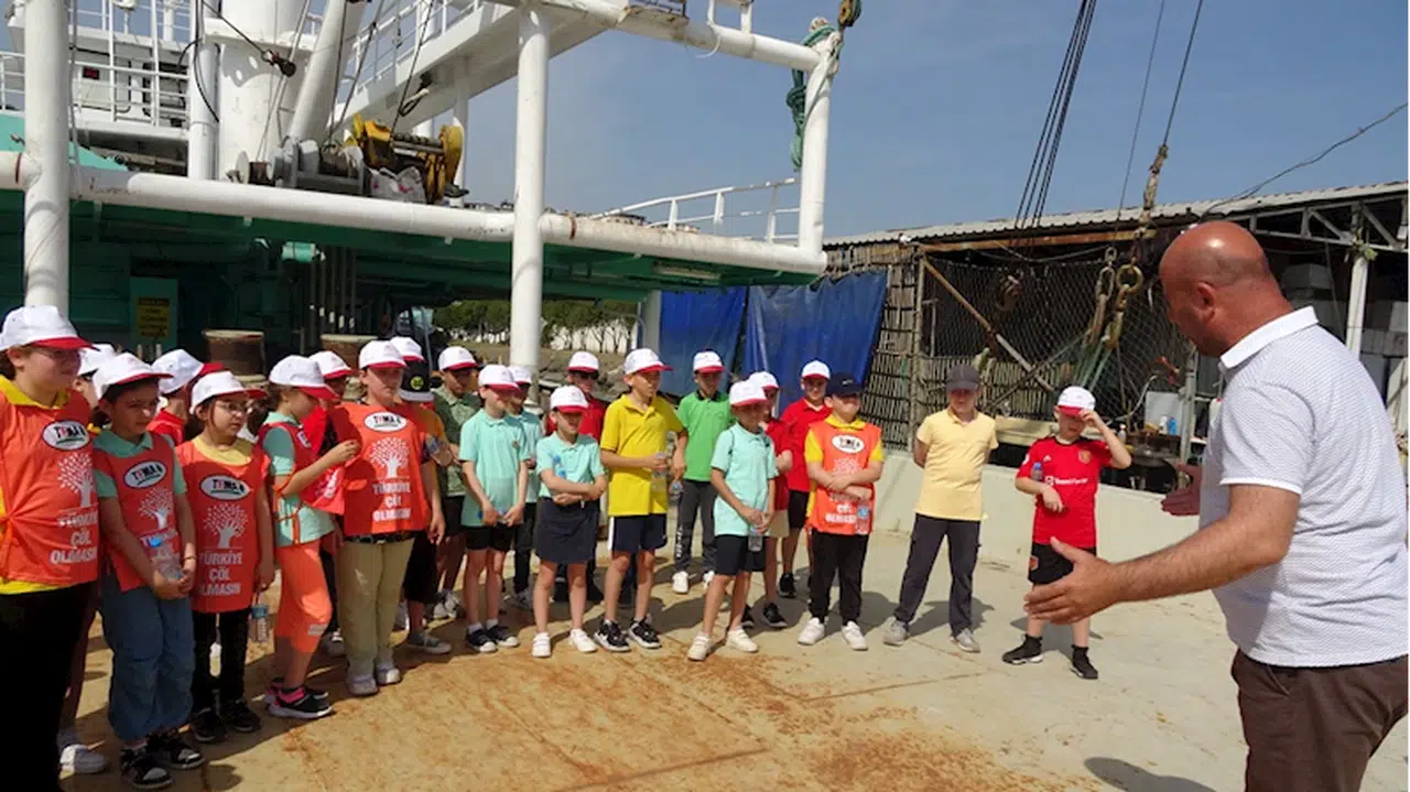 Öğrencilere Karadeniz'deki biyoçeşitlilik gösterildi