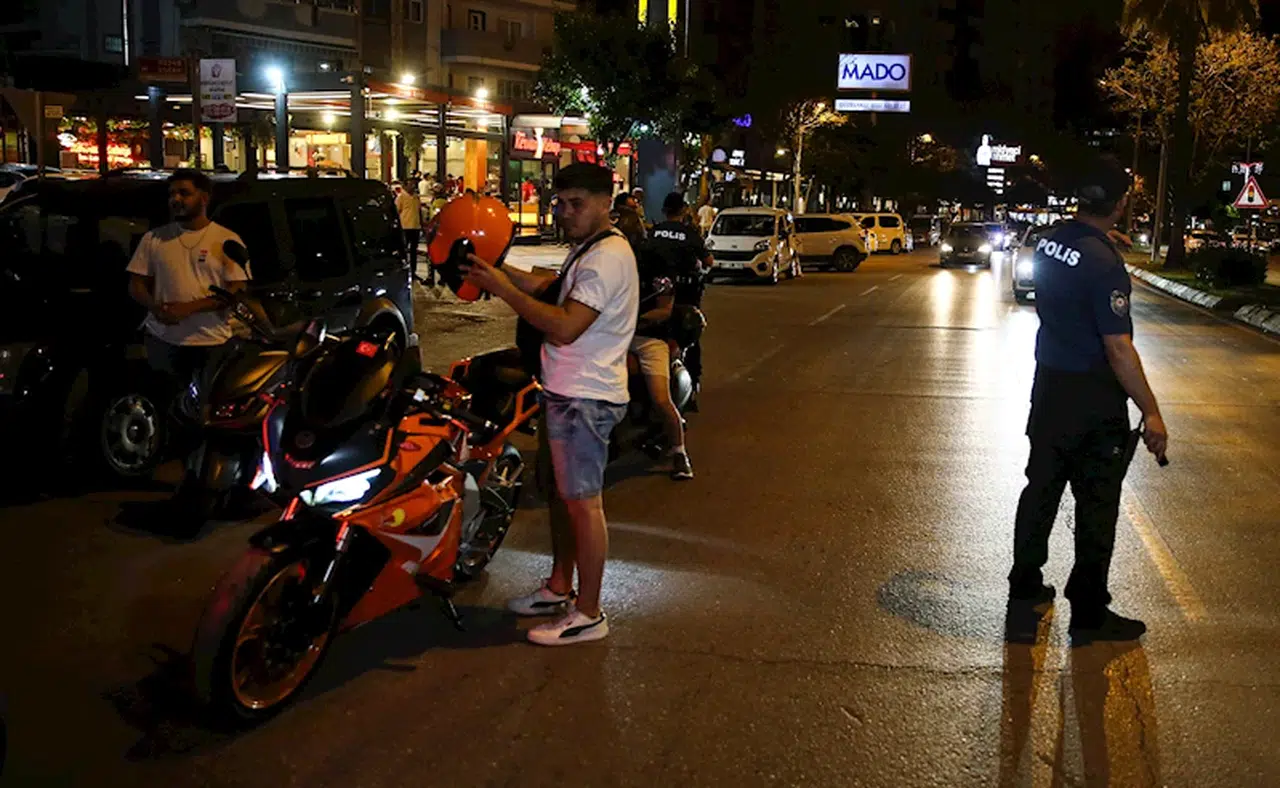 Adana'da dron destekli trafik denetiminde 81 sürücüye 462 bin TL ceza