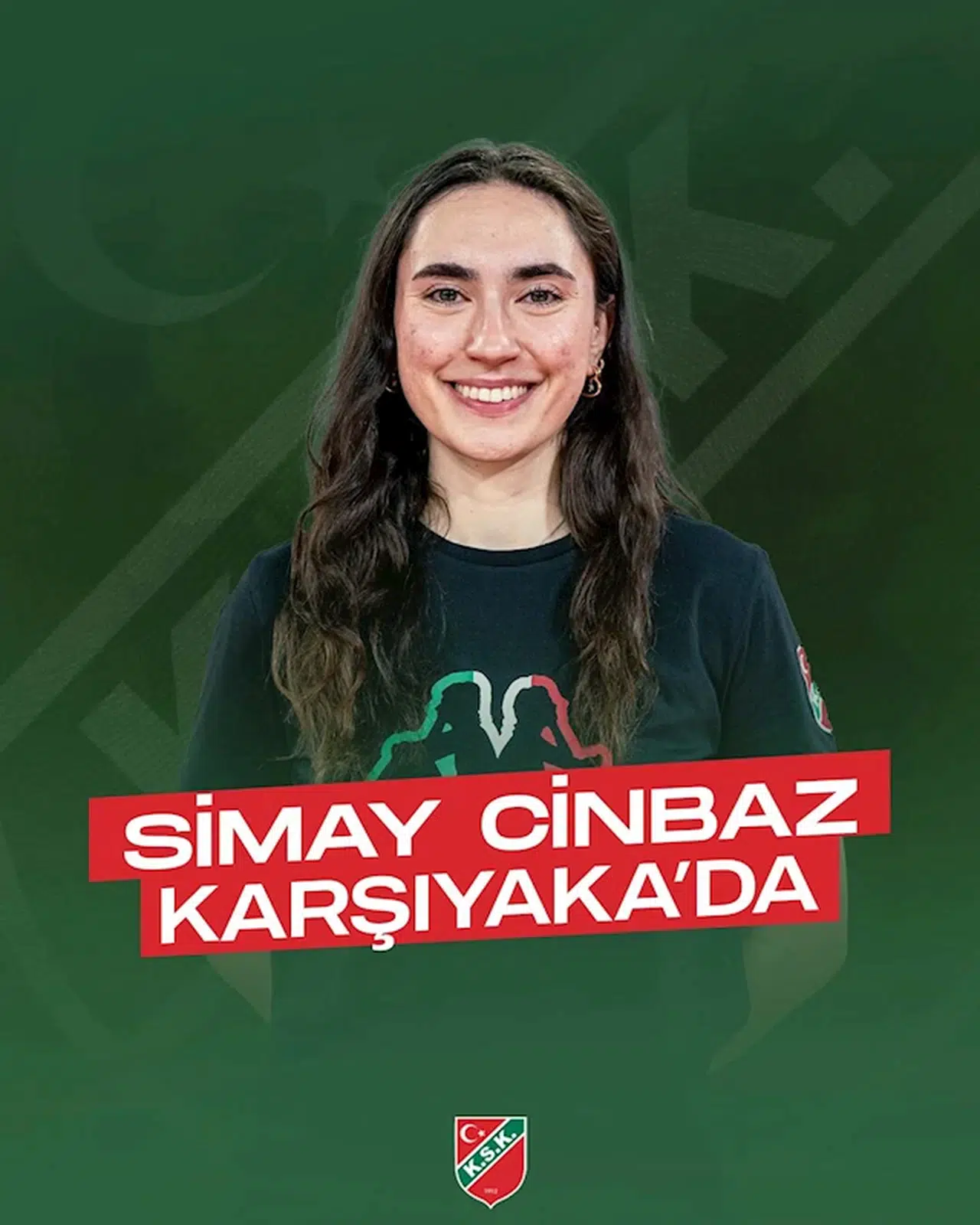 Karşıyaka filede Simay'la anlaştı