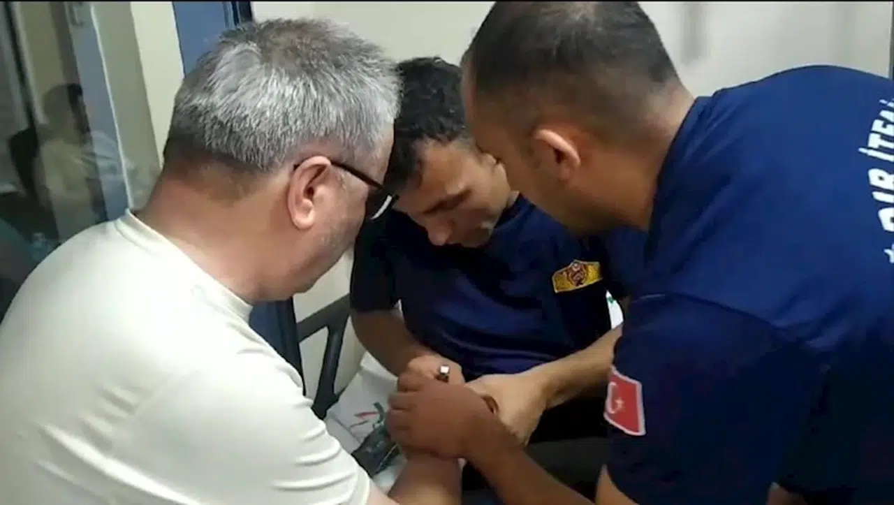 İtfaiyeden 'yüzük' operasyonu