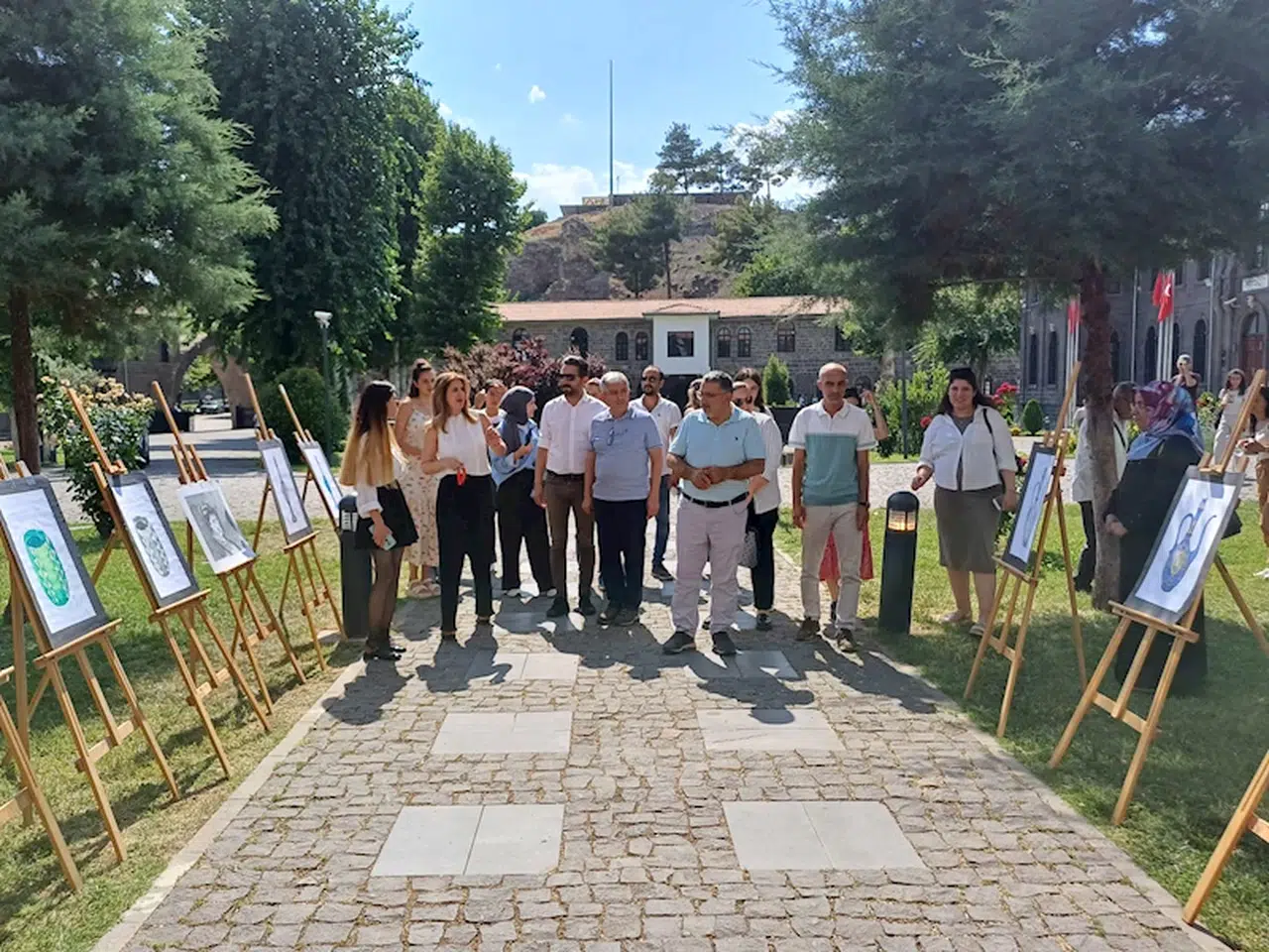 İçkale Müze Kompleksi'nde sergi