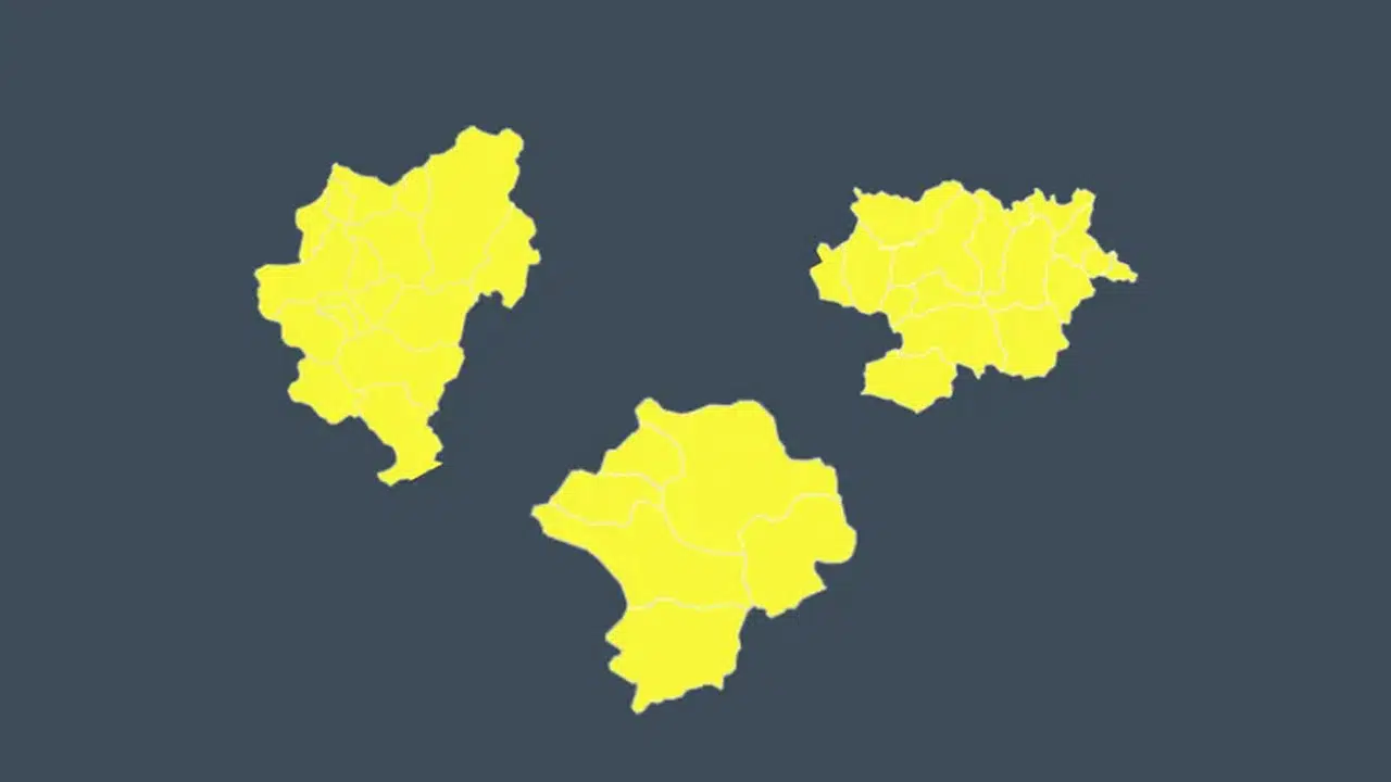 Sivas'ın 17, Niğde'nin 6 ve Kayser'nin 16 ilçesine tehlike uyarısı!