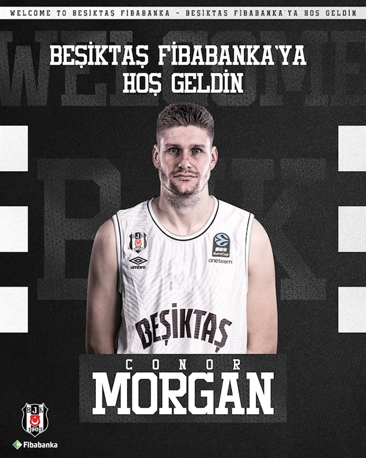 Beşiktaş, Conor Morgan'ı transfer etti