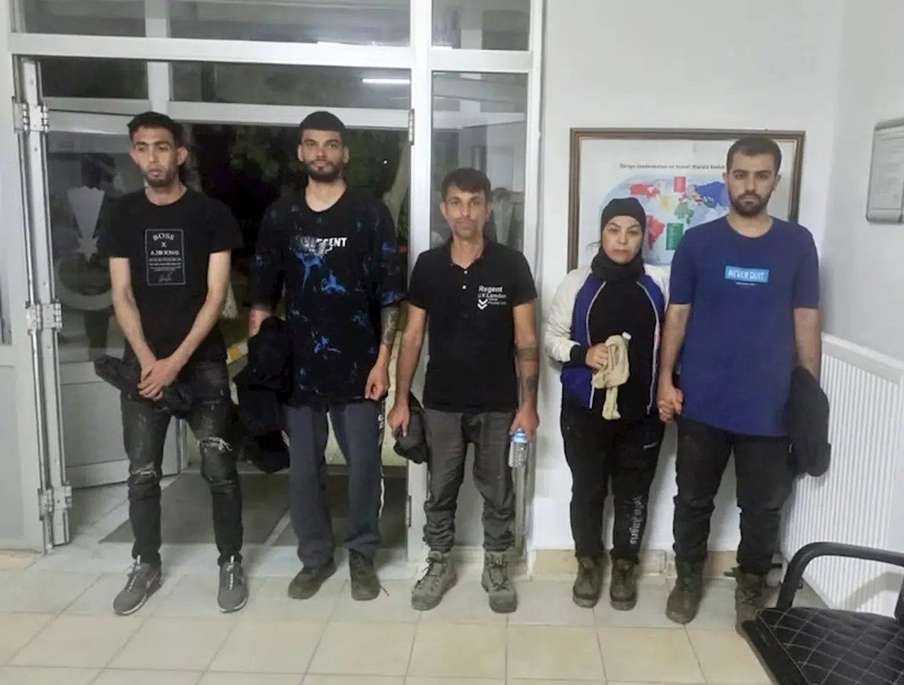 Edirne’de 5 kaçak göçmen yakalandı 