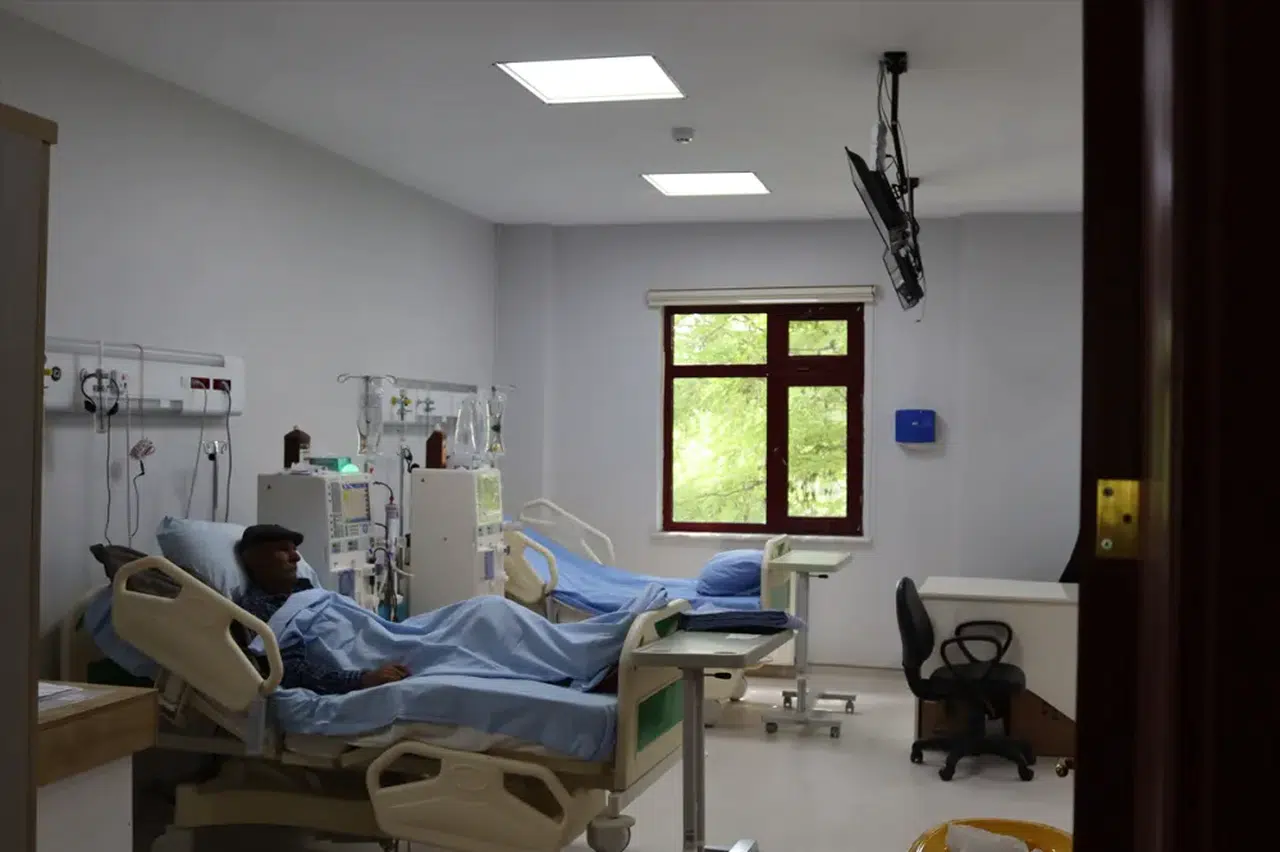 Erzurum Narman Devlet Hastanesinde diyaliz ünitesi açıldı