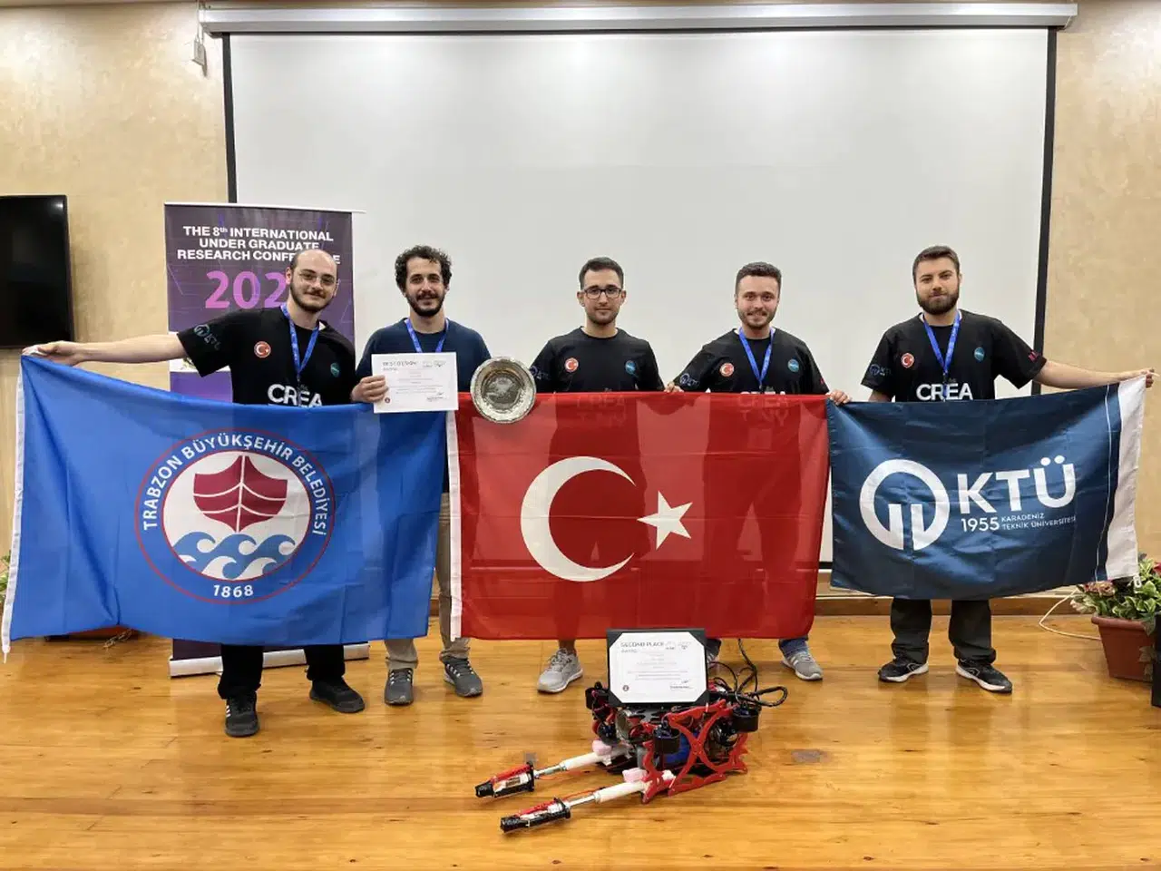 Creatiny Su Altı Takımı Mısır'da Düzenlenen Yarışmada İkinci Oldu