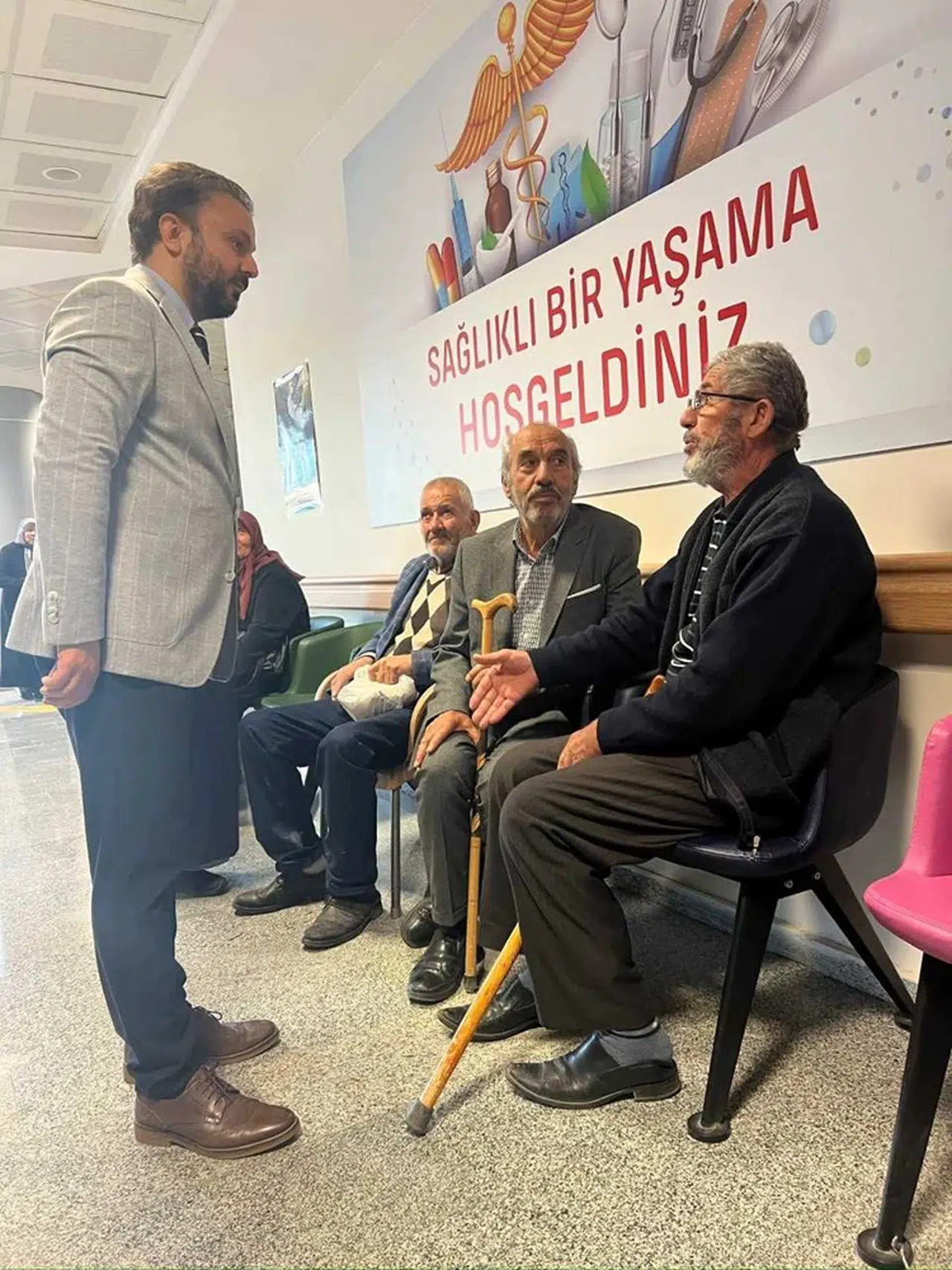 Alucra'da "Her Ay Bir İlçedeyiz" projesi kapsamında hastalara hizmet sunuldu
