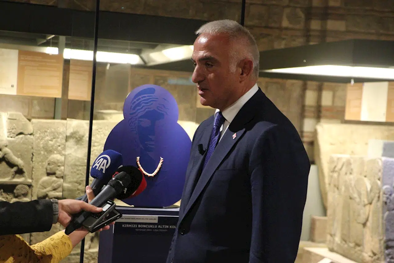 Bintepeler kolyesi Anadolu Medeniyetleri Müzesi'nde