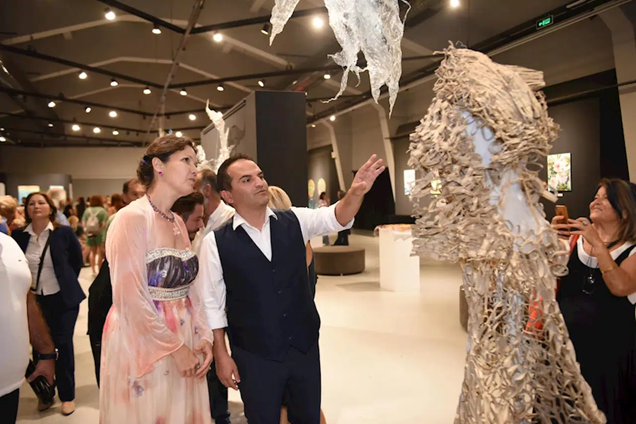 Dokuma Park'ta, Uluslararası karma sergi ziyaretçilerini bekliyor 